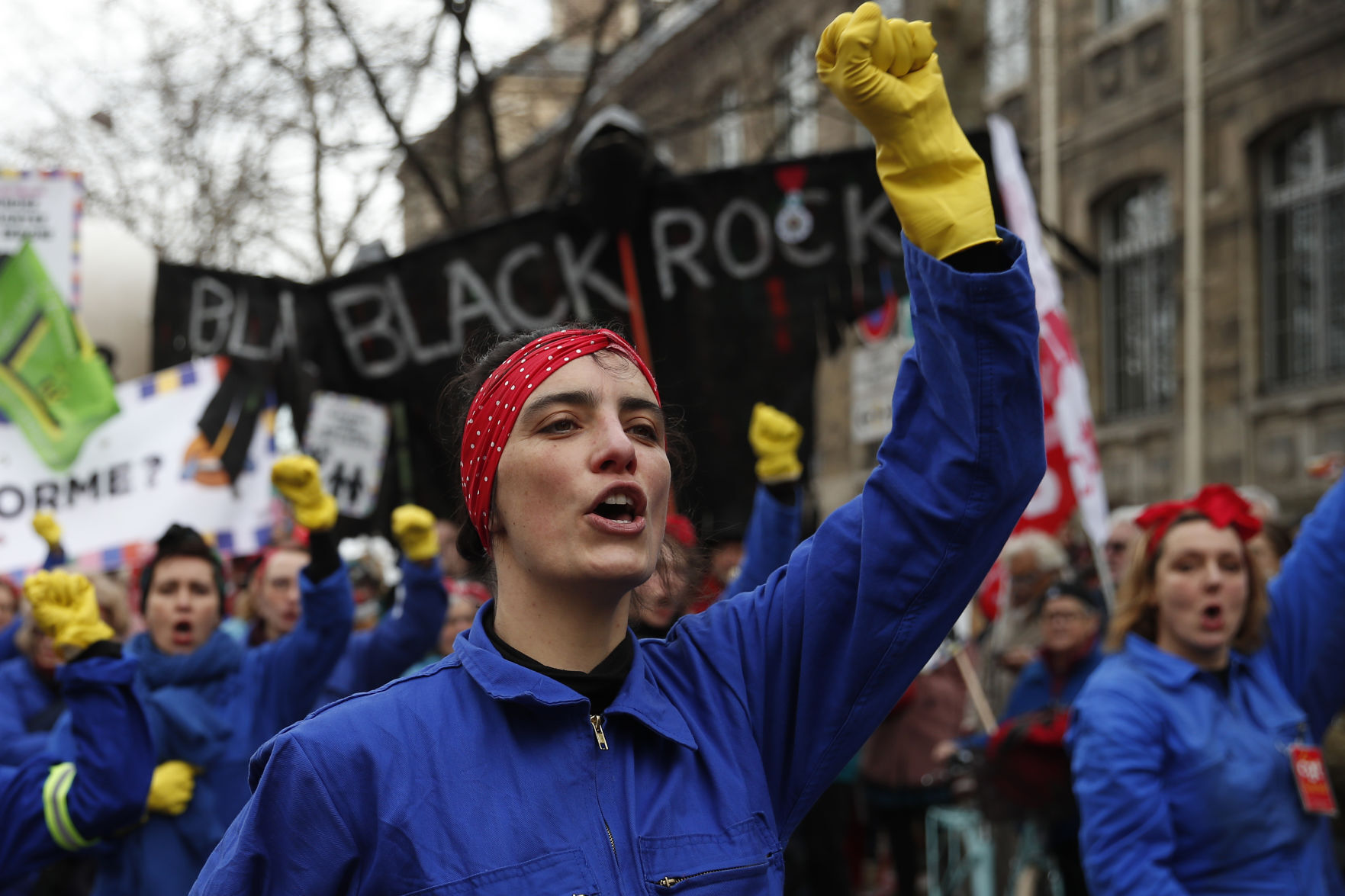 APTOPIX France Strikes